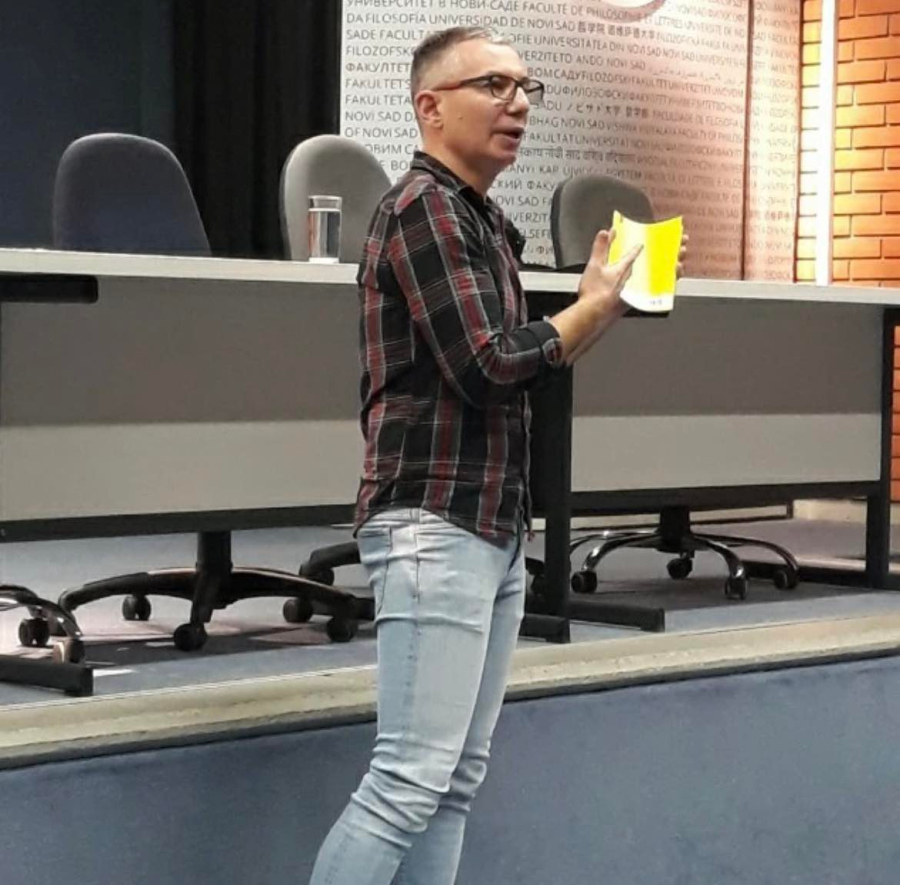 Saša Latinović održao predavanje na Filozofskom fakultetu