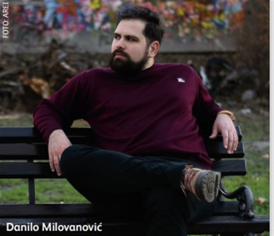 Danilo Milovanović za novi broj "Novog magazina"